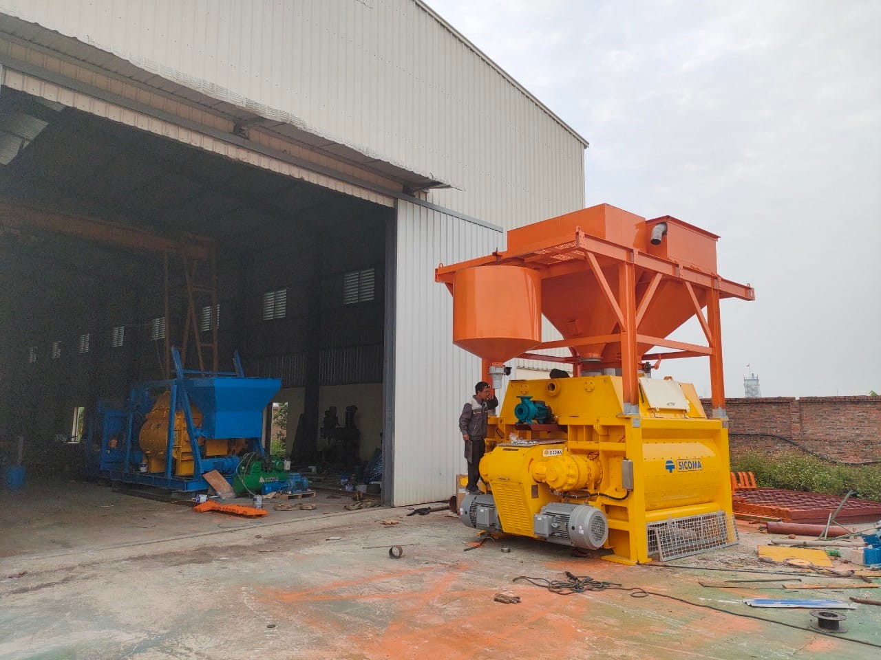 Xưởng chế tạo TRẠM TRỘN BÊ